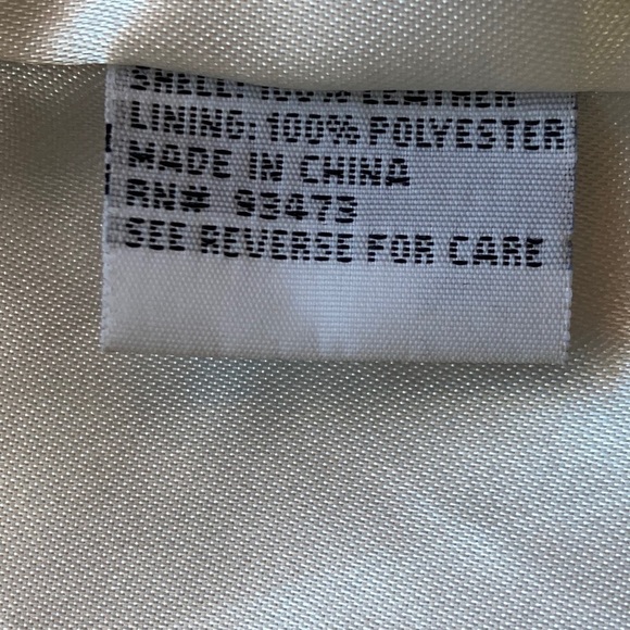 D2K Lined Leather Jacket Sz Medium - Picture 10 of 13